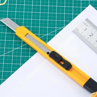 Combo 5 Cây Dao Rọc Giấy Nhỏ DELI E2051 độ cứng cao và sắc bén