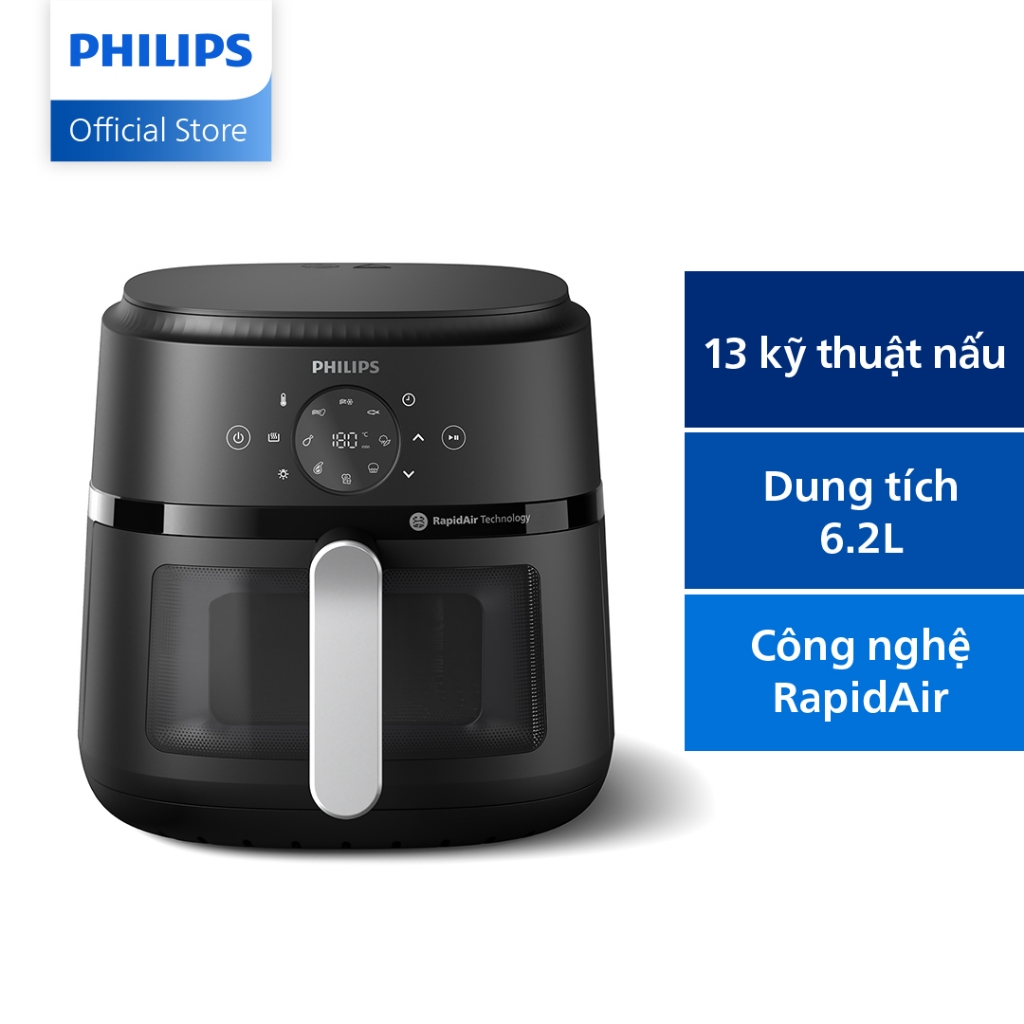 Nồi chiên không dầu NA231/00 6.2 lít - Hàng Chính Hãng