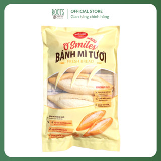 (Ship hỏa tốc) O'SMILES - Bánh Mì Tươi Đông Lạnh, Frozen Fresh Bread, 5 Ổ (350g)