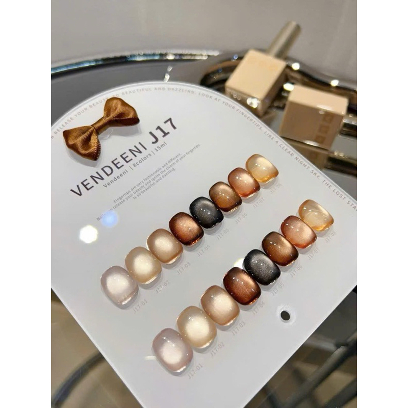 Set mắt mèo 8 màu J17