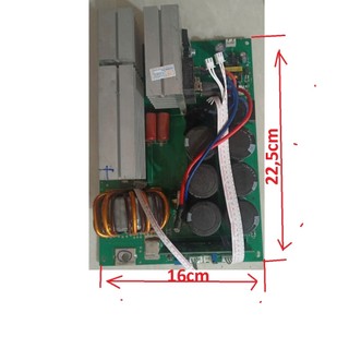Bo Mạch Máy Hàn 4 IGBT 6 Tụ Có Role Dòng Hàn 250a