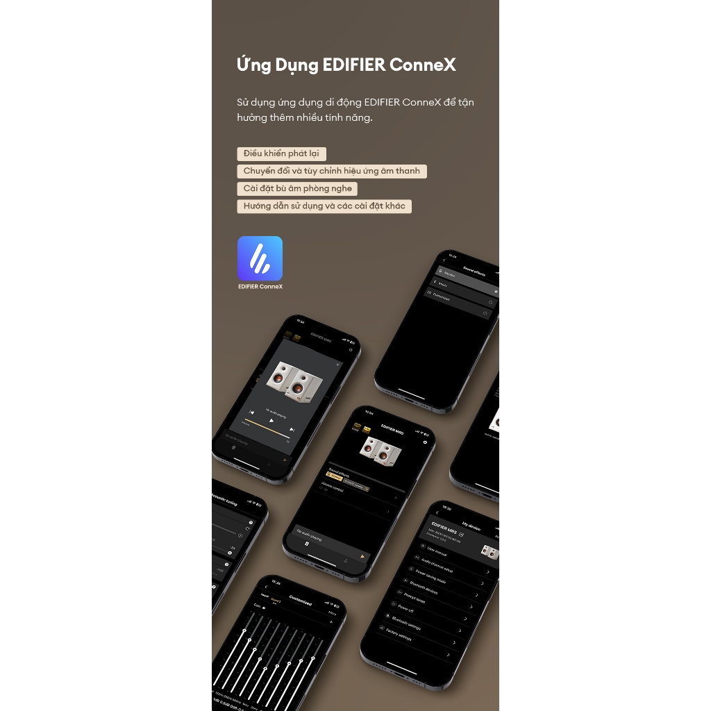 Loa Kiểm Âm Bluetooth EDIFIER MR5 | Công Suất 110W | Âm Thanh Chuyên Nghiệp | Hi-Res Audio Wireless | Bảo Hành 15 Tháng | BigBuy360 - bigbuy360.vn