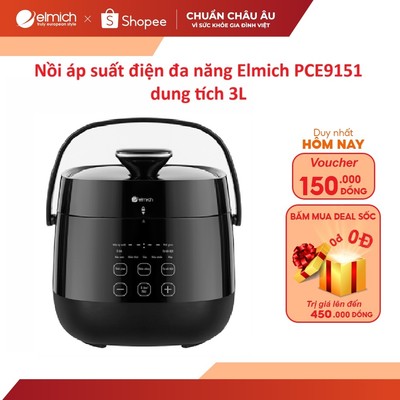 Nồi áp suất điện đa năng Elmich PCE9151 dung tích 3L