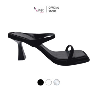 LOVIIECORNER - CAO GÓT NỮ MŨI VUÔNG QUAI BẦU - GUỐC NỮ ĐI TIỆC 7 PHÂN - GUỐC CAO GÓT MULES BASIC QUAI MẢNH - DD240734