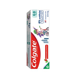 Kem đánh răng Colgate Kid Free From cho bé 6-9 tuổi không chất bảo quản 80g