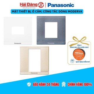  Mặt thiết bị ổ cắm công tắc Panasonic dòng Moderva - Màu Trắng Xám ánh kim Vàng ánh kim 
