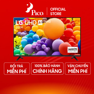 [Pico Official - Lắp đặt 0Đ HN HCM] Smart Tivi LG 4K 65 inch 65UT7350PSB - Tìm kiếm bằng giọng nói Tiếng Việt - Mới 2024