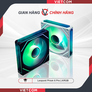 Quạt tản nhiệt, FAN LED ARGB Leopard 6 Pro - Phiên bản gió thổi xuôi và thổi ngược