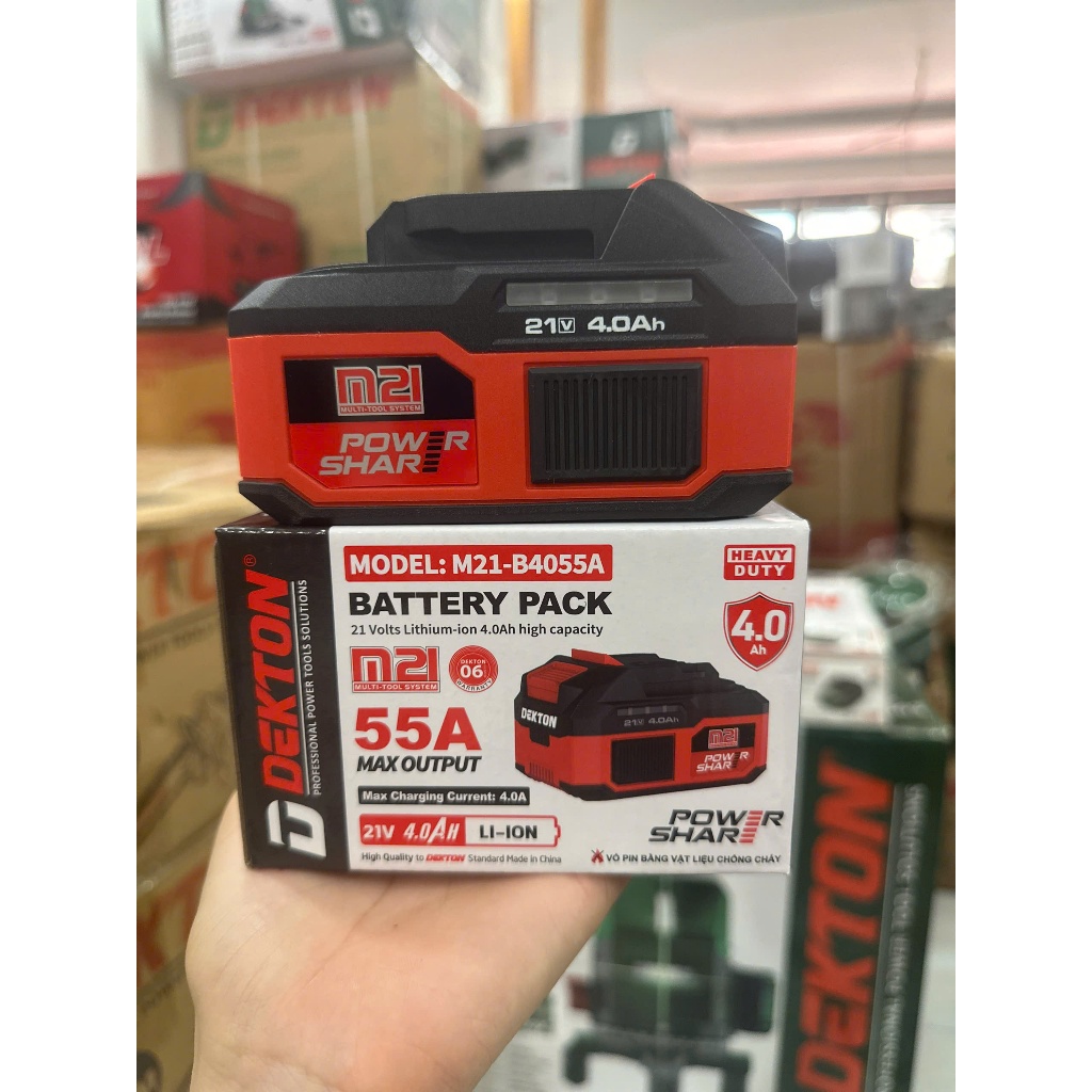 DEKTON M21-B4055A dùng cho máy mài, khoan, vít, bulong