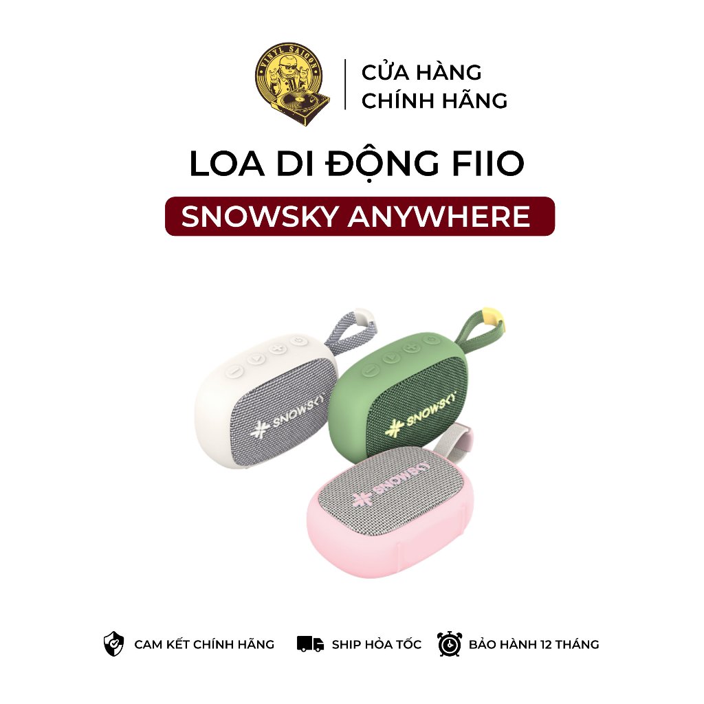 Loa di động FiiO Snowsky Anywhere portable speaker - Bảo hành 12 tháng