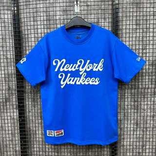 Áo N.ew E.ra Xanh Chữ Trắng Chính Hãng Shop Xám Store