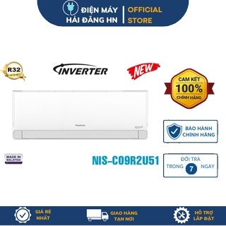 Điều hòa nagakawa 9000btu 1 chiều inverter nis-c09r2u51 điện máy hải đăng hn
