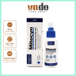 [Chính hãng Kỳ Nam] Xịt Alkin Mitecyn hỗ trợ các bé chó mèo bị ghẻ chai 50ml