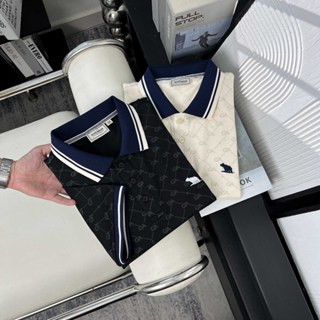 Áo Polo BIGSIZE (80kg - 150kg) Royal Sailor Monogram 2 Màu, Chuẩn Phom Bigsize - GASIMAN