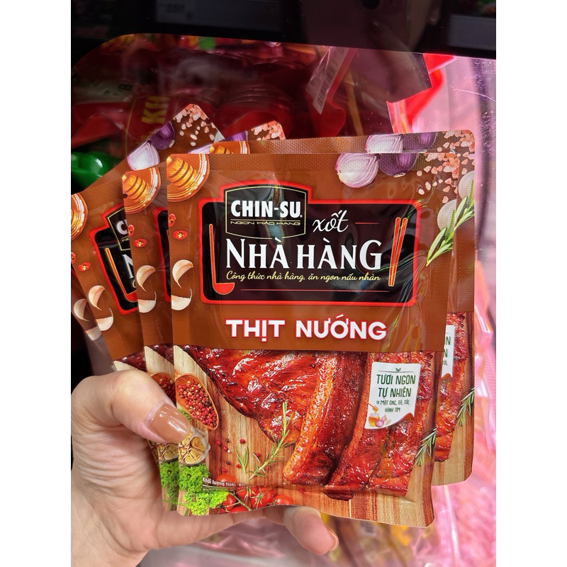 Xốt Ướp Thịt Nướng Chinsu ( Combo 5 gói )