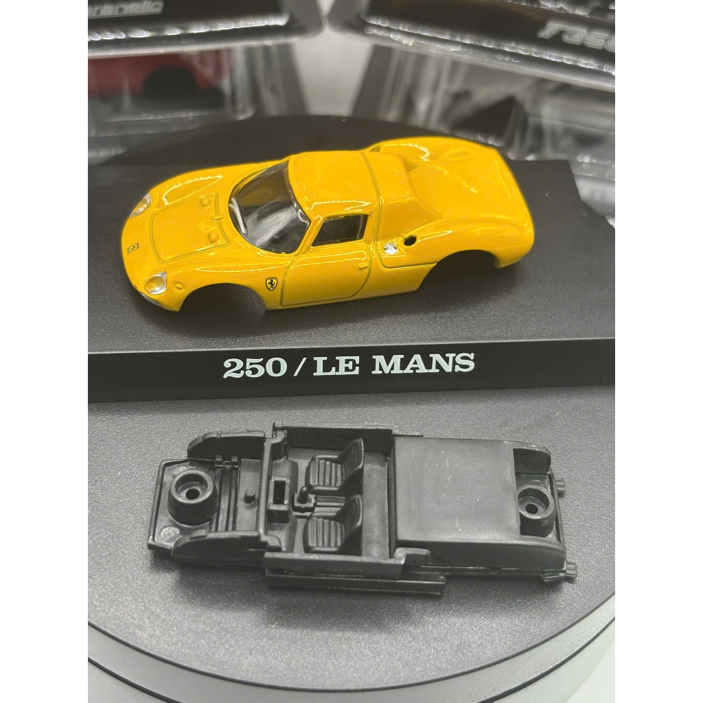 Xe mô hình Kyosho Ferrari 250 / LE MANS Vàng Tỷ lệ 1/64 - Không phải Hotwheels