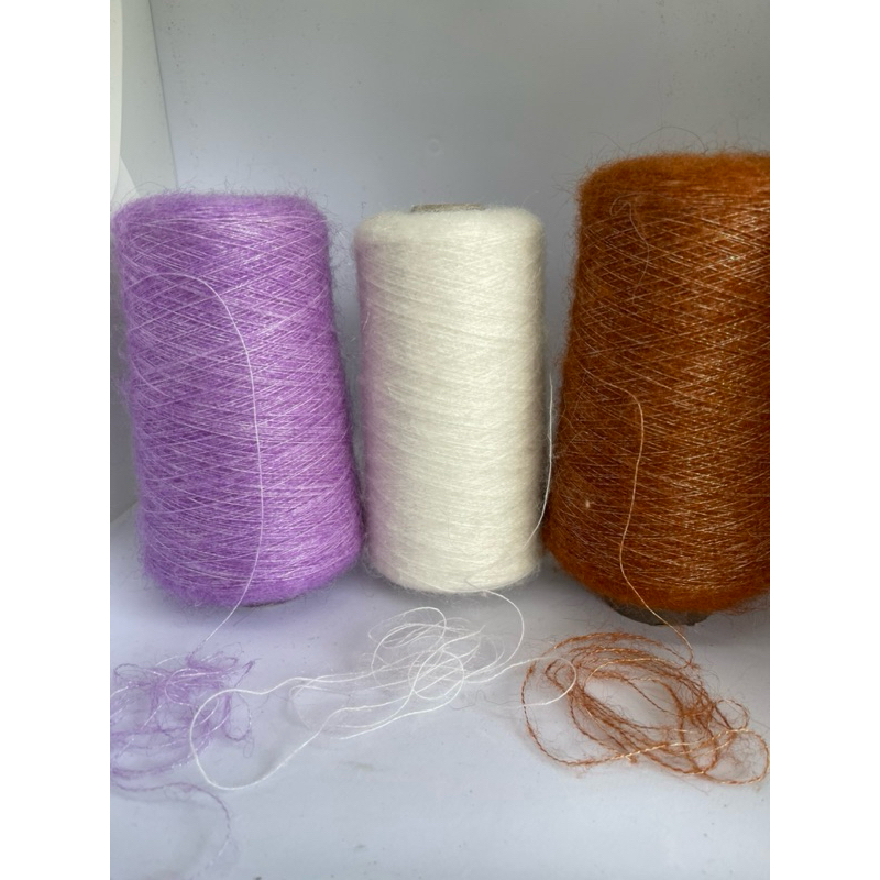 Mohair kim tuyến sợi mảnh-Sợi thẳng, không thun 0.1mm