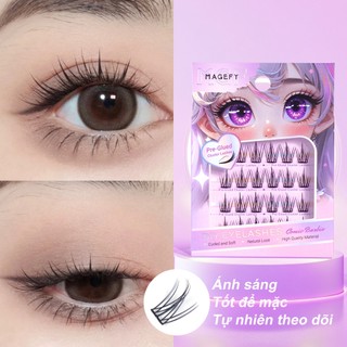  Mi Giả Sẵn Keo MAGEFY Mi giả tự nhiên mi hướng dương có thể tái sử dụng nhiều lần 