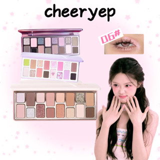 QianYan Bảng Phấn Mắt QianYan Cheeryep 16 Ô Natural Color, Tone Màu Đa Dạng, Nhũ Lì 13g