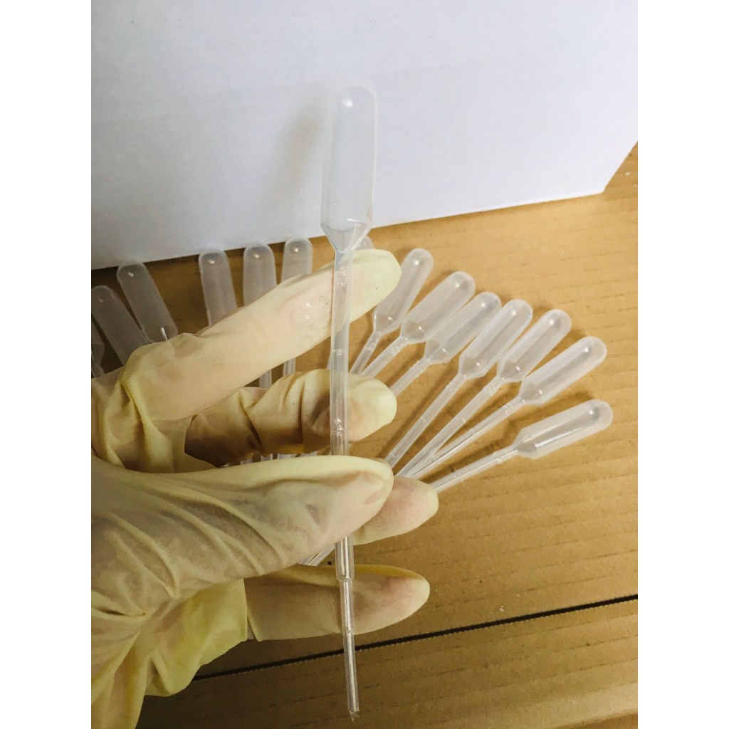 10 Ống pipet, ống nhỏ giọt 1ml - 3ml