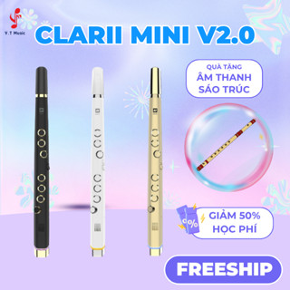   Chính Hãng  Sáo điện tử Clarii Mini V2.0 - Tặng ngay âm thanh sáo trúc độc quyền tại Việt Trang Music 