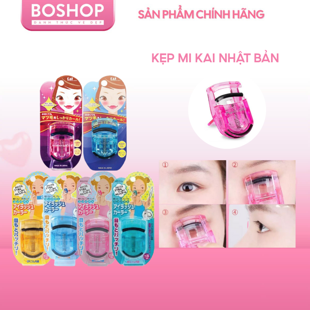 Bấm Mi Nhật Bản KAI Compact Curler