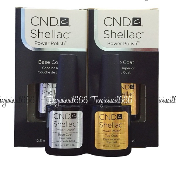 Base Top CND Chính Hãng Nhập Khẩu – Bảo Vệ Móng, Tạo Bề Mặt Mịn Màng, Bền Lâu Cho Móng