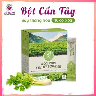  BỘT CẦN TÂY SẤY THĂNG HOA NGUYÊN CHẤT - LÁ TÍA TÔ 