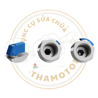 Bộ nối nhanh hơi loại lớn có khoá dùng cho súng bulong hơi 1inch, chân ren 21mm
