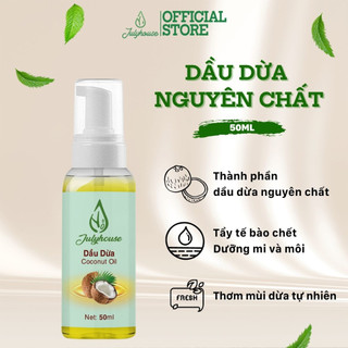 Dầu dừa hỗ trợ dưỡng tóc chắc khỏe 50ml julyhouse