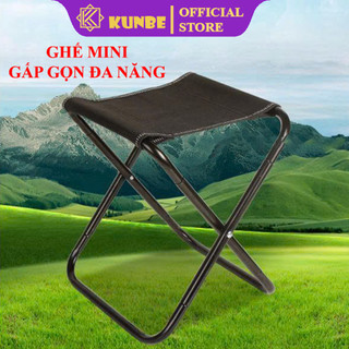 Ghế Mini Gấp Gọn KUNBE Kèm Túi Đựng Dễ Dàng Mang Theo Mọi Lúc Mọi Nơi