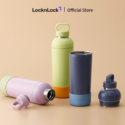 Bình giữ lạnh (KHÔNG GIỮ NƯỚC NÓNG) LocknLock Balance Fit Tumbler LHC4400 dung tích 700ml bằng thép không gỉ - 3 Màu