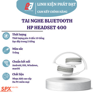 Tai nghe Bluetooth HP Headset 400 - Hàng Chính Hãng