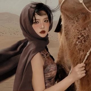   Hàng Loại 1  Khăn Choàng Chất Đũi Đi Biển  Sa Mạc Trơn Không Hoạ Tiết Mã 1099 By Tiệm Nhà Liin Năm 2025 