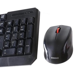 Bộ Bàn Phím Chuột không Dây Ensoho E113CB