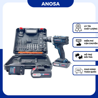  Máy Khoan Pin Bosch 72v Khoan Pin 3 Chức Năng Tặng Kèm Phụ Kiện 24 Chi Tiết 