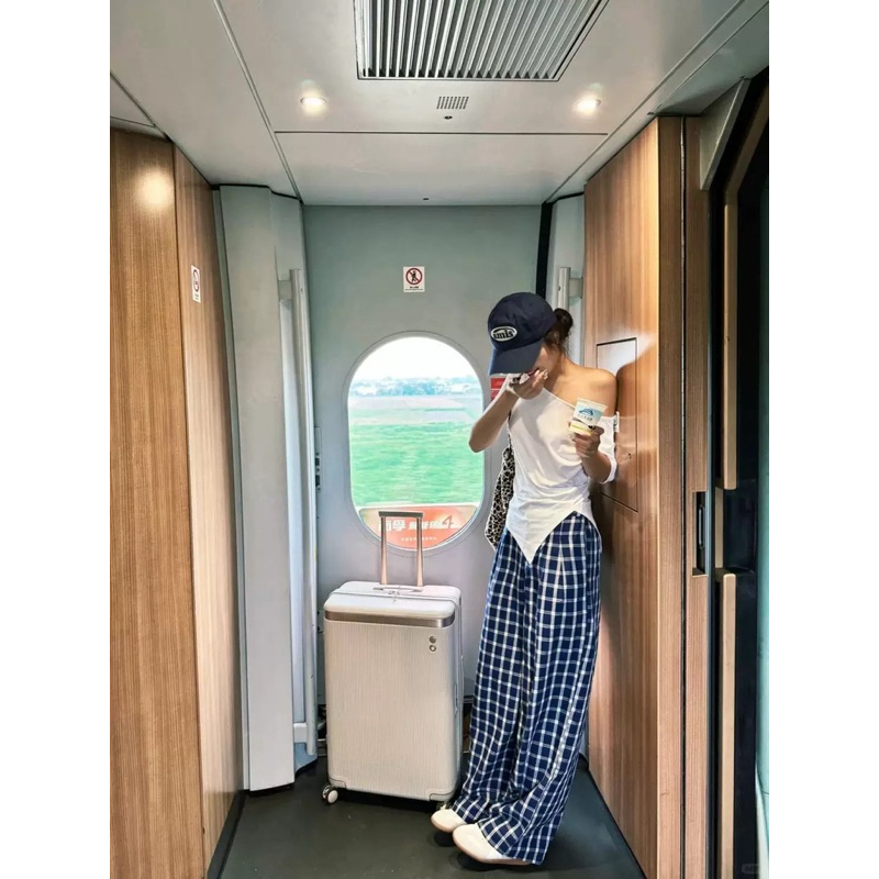 quần dáng rộng hàng loại 1 (sẵn hàng ) quần dáng xuống nữ đẹp , quần kẻ nữ dáng xuông đẹp .