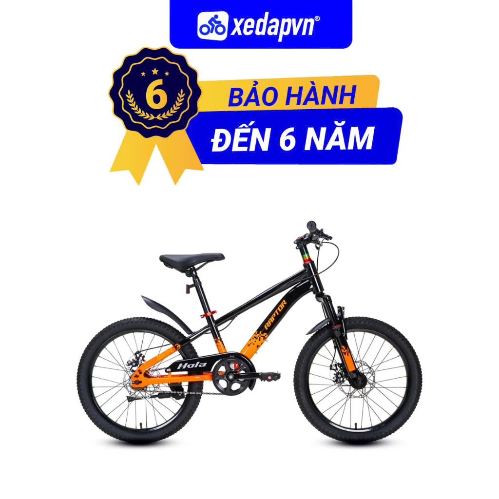 Xe Đạp Trẻ Em YOUTH RAPTOR HOLA 20 – Bánh 20", Cho Bé 6–10 Tuổi, Cao 115–135cm – Phanh Đĩa, An Toàn | xedapvn
