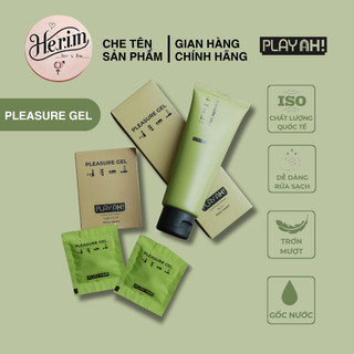   CHE TÊN  Gel Bôi Trơn PlayAh Gốc Nước Pleasure Gel 100ml 