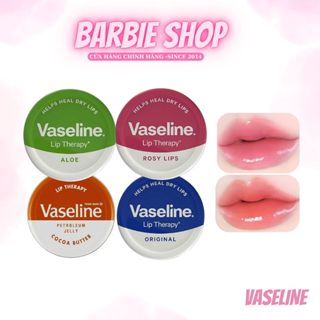 Son Dưỡng Môi Hộp Thiếc Vaseline UK Lip Therapy Petroleum Jelly 20g