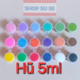 Màu nước tô tượng hũ 2ml và hũ 5 ml.