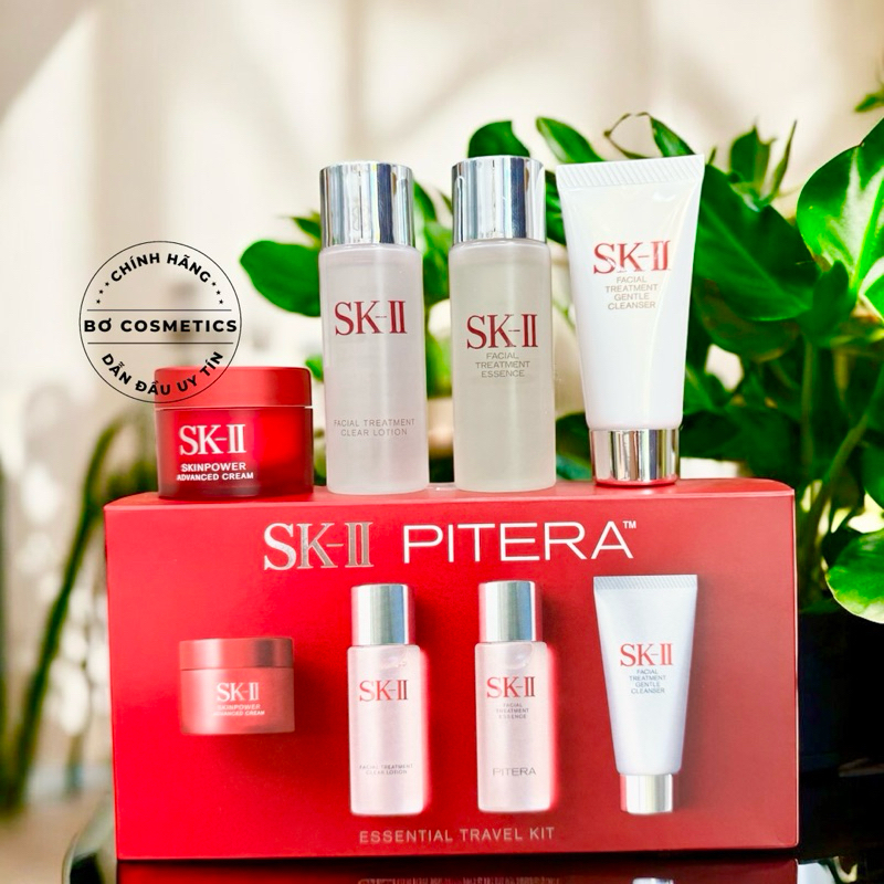 Set kem dưỡng da SKII SK2 SK-II mini 4 món ( cam kết authentic)