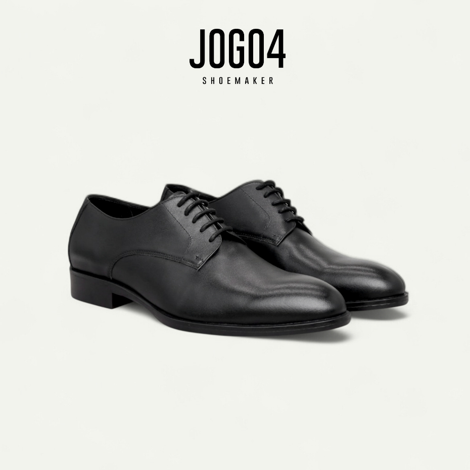 Giày da nam Classic Derby JOG04 , chất liệu da bò nappa , bảo hành chính hãng 12 tháng ( CL2 )