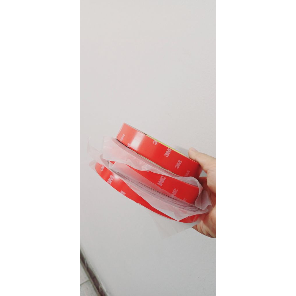 Băng keo 2 mặt 3M (màu xám)