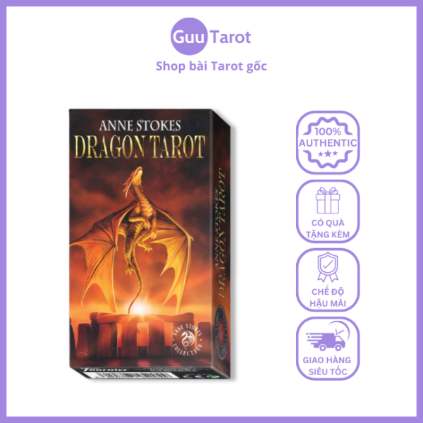Bộ Bài Anne Stokes Dragon Tarot (Guu Tarot Shop)