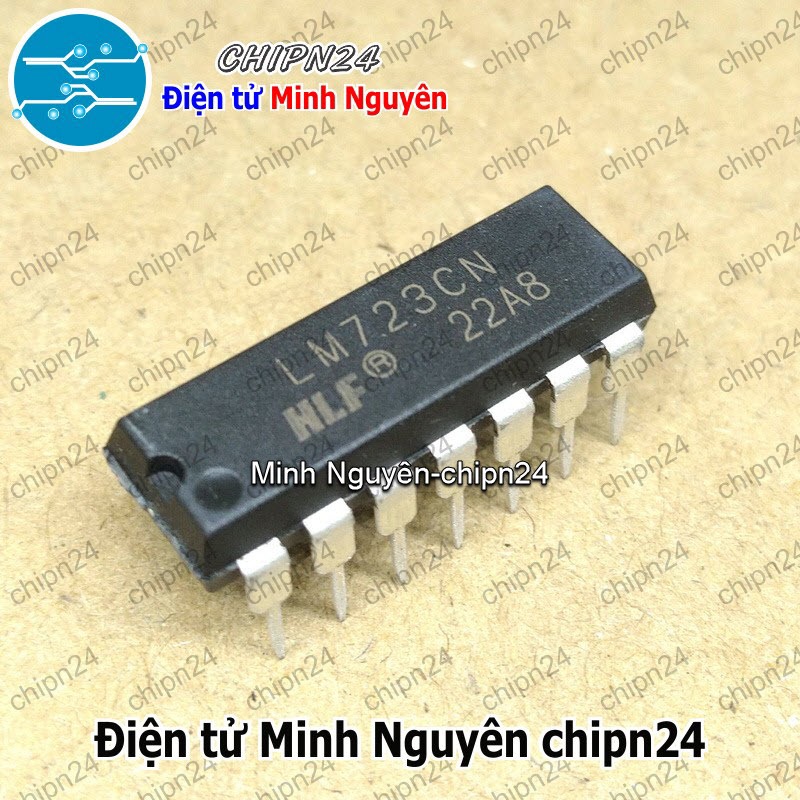 [1 con] (DT) IC LM723 DIP-14 Hàng Tốt (LM723CN)