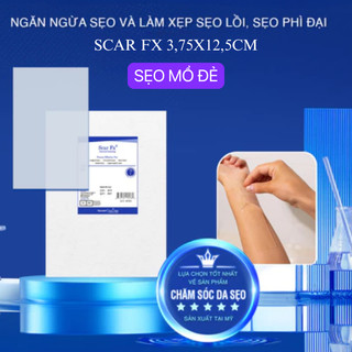 Tấm Dán Sẹo Mổ Đẻ Scar Fx 3,75*12,5cm - Giảm Sẹo Hiệu Quả