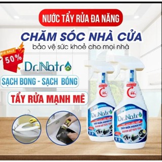 [Combo 2 Chai] Tẩy Đa Năng Dr Natro Tẩy HÀNG VIỆT Sạch Mọi Vết Bẩn Chai 500ml- Làm Sạch - Tẩy Đa Năng