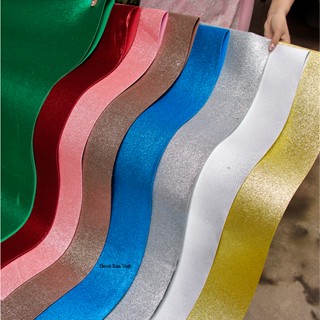 1 Mét Xốp Nhũ Kim Tuyến Làm Nơ Khổng Lồ Trang Trí Noel Khổ 60cm (Bán Theo Mét Dài Tới)