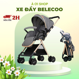 Xe đẩy Belecoo 2 chiều 3 tư thế-Hàng chính hãng bảo hành 12 tháng